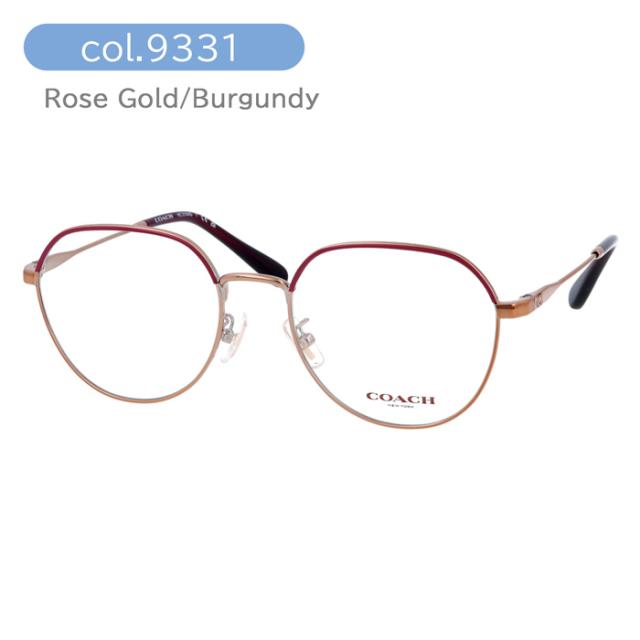 COACH コーチ メガネ HC5164D col.9001/9005/9429/9331 54mm 正規品 保証書付き 4color
