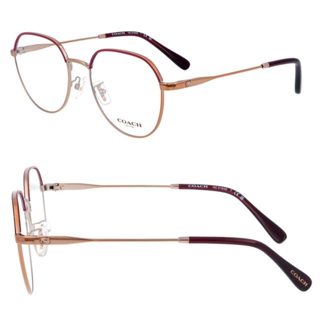 COACH コーチ メガネ HC5164D col.9001/9005/9429/9331 54mm 正規品 保証書付き 4color