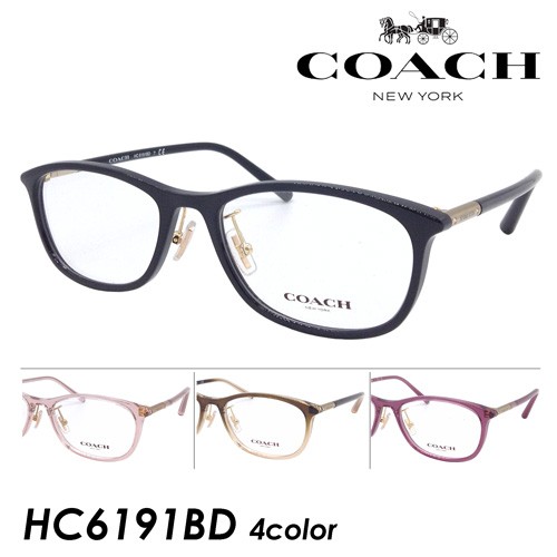 COACH コーチ メガネ HC6191BD col.5002/5666/5675/5677 54mm 正規品