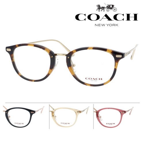 COACH コーチ メガネ HC6230D col.5002/5120/5736 48mm 正規品 保証書付き 3colorの通販は