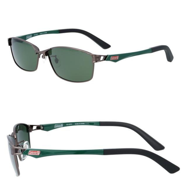 Coleman コールマン 偏光サングラス CO-OP01 col.1/2/3 60mm  UVカット 紫外線カット 偏光レンズ 3color