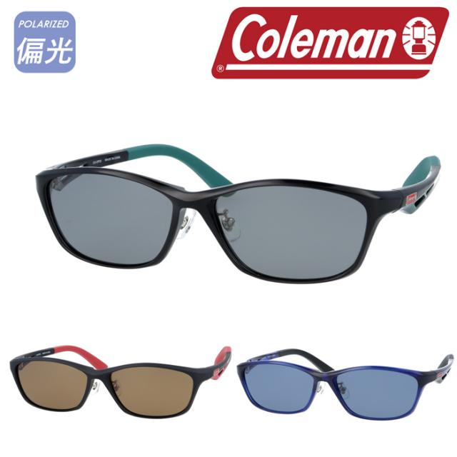 Coleman コールマン 偏光サングラス CO-OP02 col.1/2/3 58mm  UVカット 紫外線カット 偏光レンズ 3color