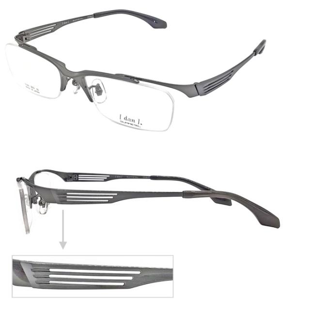 dun ドゥアン メガネ DUN-2051 col.3/5 55mm 日本製 TITAN 2color