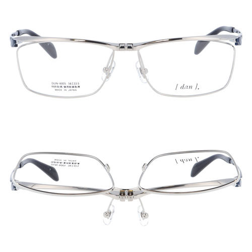 dun ドゥアン 跳ね上げメガネ DUN-6005 col.3/4/5/7/17/27 56mm 日本 鯖江製 6color