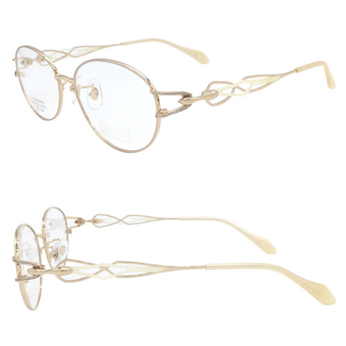 ECLAGE エクラージュ メガネ EL-0021 col.1/3 55mm 日本製 MADE IN JAPAN TITAN 2color