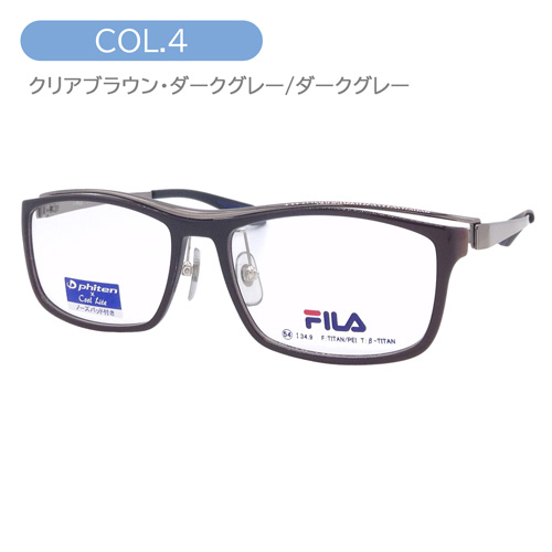 FILA フィラ メガネ SF1815 col.1/2/3/4 54mm 4color