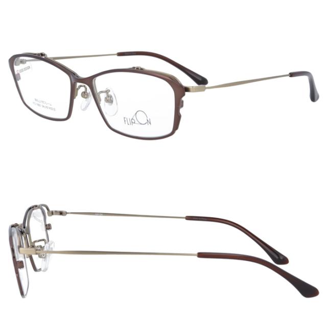 FLIP ON フリッポン 跳ね上げメガネ FO-1003 col.1/2/3/4 54mm 4color