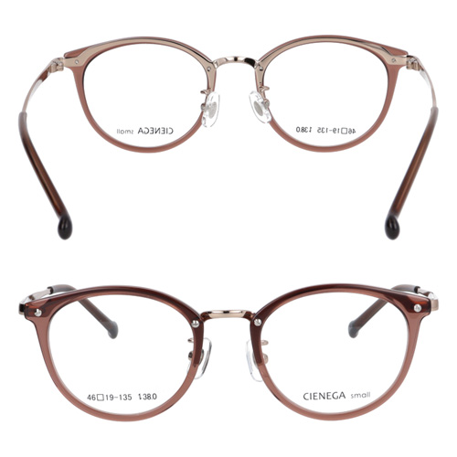 CIENEGA small シェネガ メガネ CN-S001 col.1/2/3 46mm 小さめサイズ キッズ 子供 ジュニア 小顔 3color