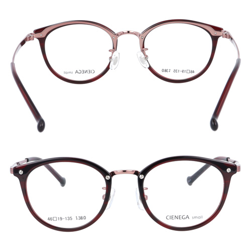 CIENEGA small シェネガ メガネ CN-S001 col.1/2/3 46mm 小さめサイズ キッズ 子供 ジュニア 小顔 3color