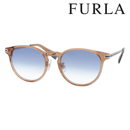 FURLA フルラ サングラス SFU744J col.07AN/07T1/0819/0892 50mm 紫外線 UVカット 4color