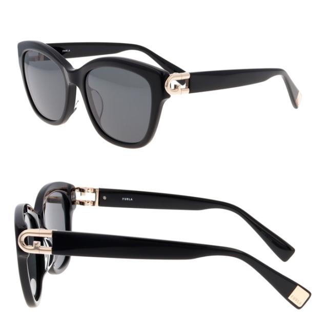 FURLA フルラ サングラス SFU852J col.0700/0745/090D/04G7 53mm 紫外線 UVカット 4color