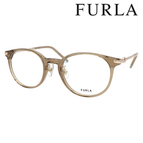 滝沢カレンさん着用モデル FURLA フルラ メガネ VFU577J col.06A6 49mm