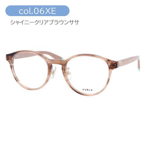 FURLA フルラ メガネ VFU711J col.06XE/07MK/098Z/0856 49mm 4color