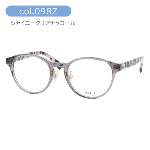 FURLA フルラ メガネ VFU711J col.06XE/07MK/098Z/0856 49mm 4color