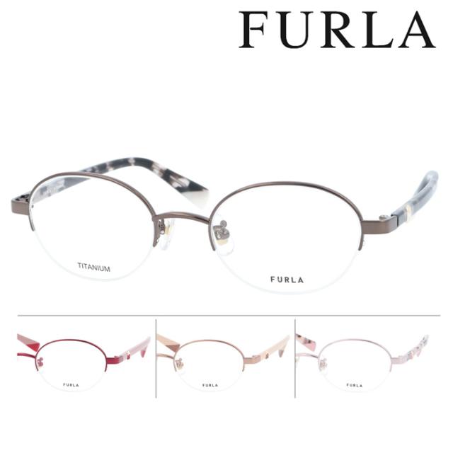 FURLA フルラ メガネ VFU964J col.0I86/08F5/08F4/0196 49mm 4color