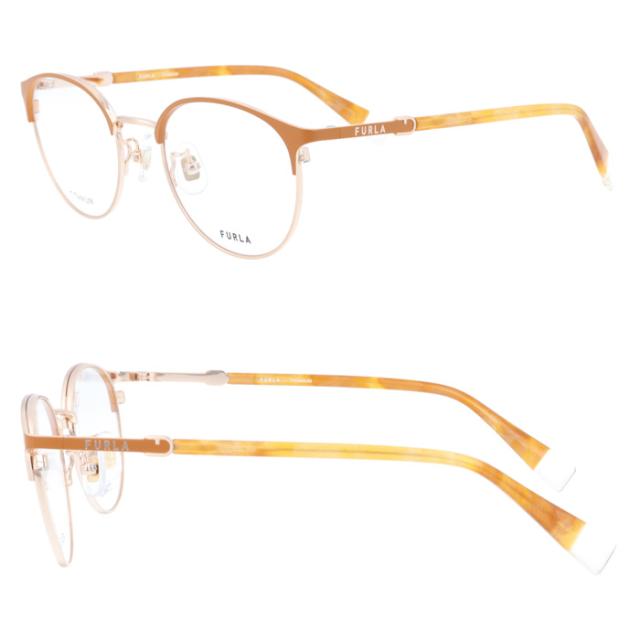 FURLA フルラ メガネ VFU966J col.0493/0C1L/0K3L/0S45 49mm 4color_2