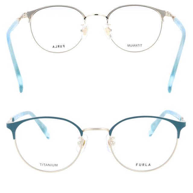 FURLA フルラ メガネ VFU966J col.0493/0C1L/0K3L/0S45 49mm 4color_9