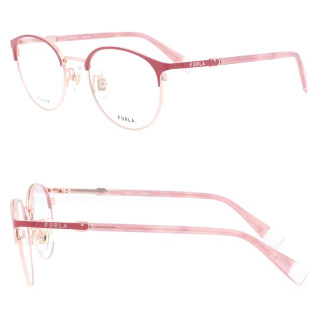 FURLA フルラ メガネ VFU966J col.0493/0C1L/0K3L/0S45 49mm 4color_11