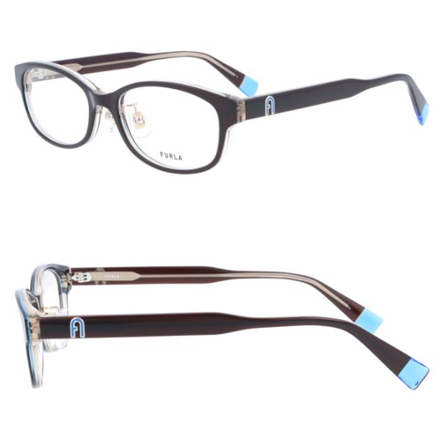 FURLA フルラ メガネ VFU968J col.01BA/06HF/0V05 51mm 3color