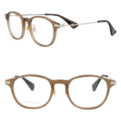 GUCCI グッチ メガネ GG1471OJ col.001/002/003 48mm 正規販売認定店 レンズ付き レンズセット 調光/薄型非球面クリアレンズセット 度なし/度あり