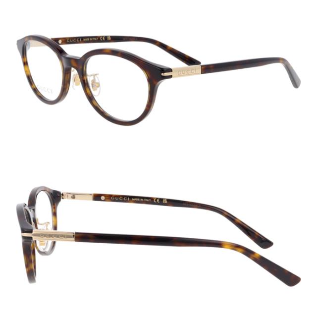 GUCCI グッチ メガネ GG1507OJ col.001/002/004 49mm 正規販売認定店 イタリア製 3color レンズ付き レンズセット 調光レンズ 薄型非球面クリアレンズ 度なし 度あり
