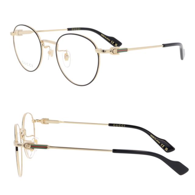 GUCCI グッチ メガネ GG1613OJ col.001/002/003 49mm 正規販売認定店 日本製 3color レンズ付き レンズセット 調光/薄型非球面クリアレンズセット 度なし/度あり