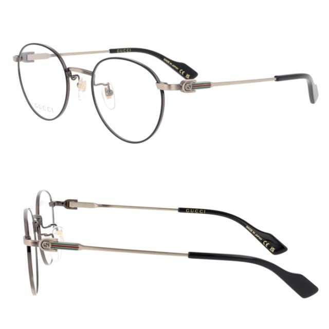 GUCCI グッチ メガネ GG1613OJ col.001/002/003 49mm 正規販売認定店 日本製 3color レンズ付き レンズセット 調光/薄型非球面クリアレンズセット 度なし/度あり