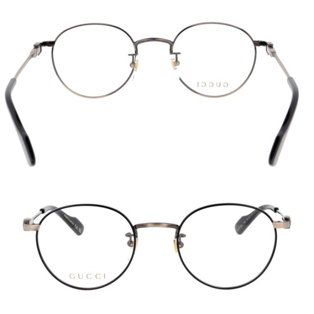 GUCCI グッチ メガネ GG1613OJ col.001/002/003 49mm 正規販売認定店 日本製 3color レンズ付き レンズセット 調光/薄型非球面クリアレンズセット 度なし/度あり