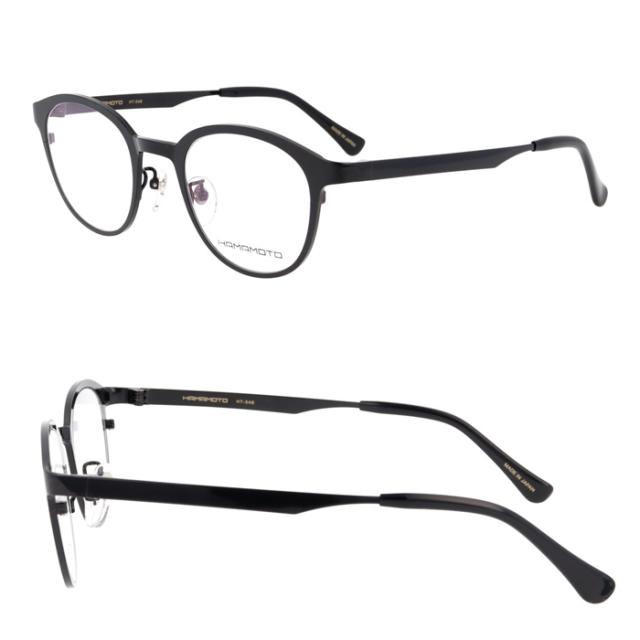 HAMAMOTO ハマモト メガネ HT-348 C-1/2/3/5 47mm 日本製 チタン 4color 鯖江