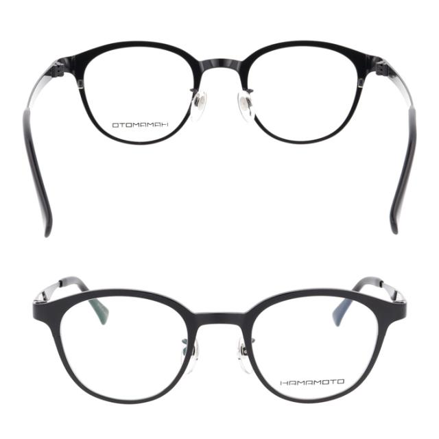 HAMAMOTO ハマモト メガネ HT-348 C-1/2/3/5 47mm 日本製 チタン 4color 鯖江