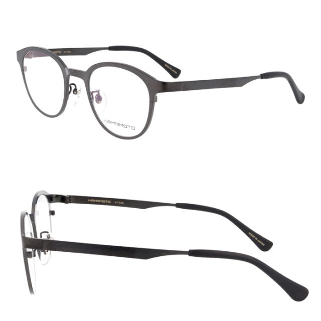 HAMAMOTO ハマモト メガネ HT-348 C-1/2/3/5 47mm 日本製 チタン 4color 鯖江