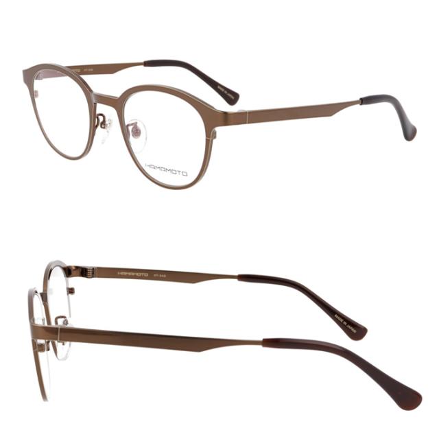 HAMAMOTO ハマモト メガネ HT-348 C-1/2/3/5 47mm 日本製 チタン 4color 鯖江