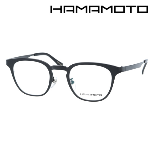 HAMAMOTO ハマモト メガネ HT-349 C-1/2/4 47mm 日本製 3color