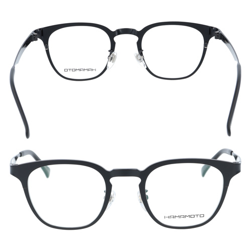 HAMAMOTO ハマモト メガネ HT-349 C-1/2/4 47mm 日本製 3color