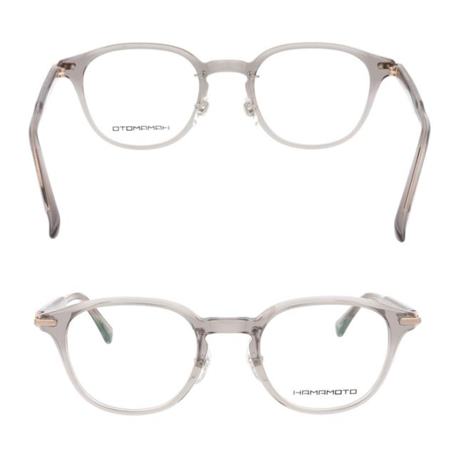 HAMAMOTO ハマモト メガネ HT-351 C-1/2/3/4 49mm 日本製 4color 鯖江