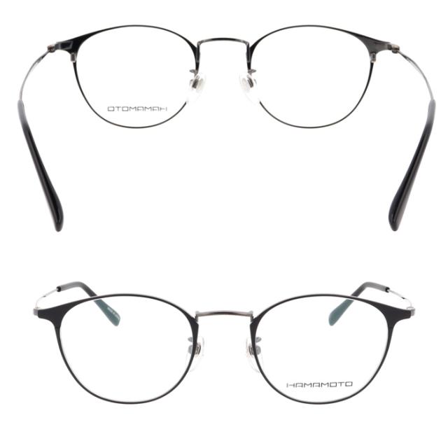 HAMAMOTO ハマモト メガネ HT-353 C-1/2/3/4 48mm 日本製 チタン 4color 鯖江