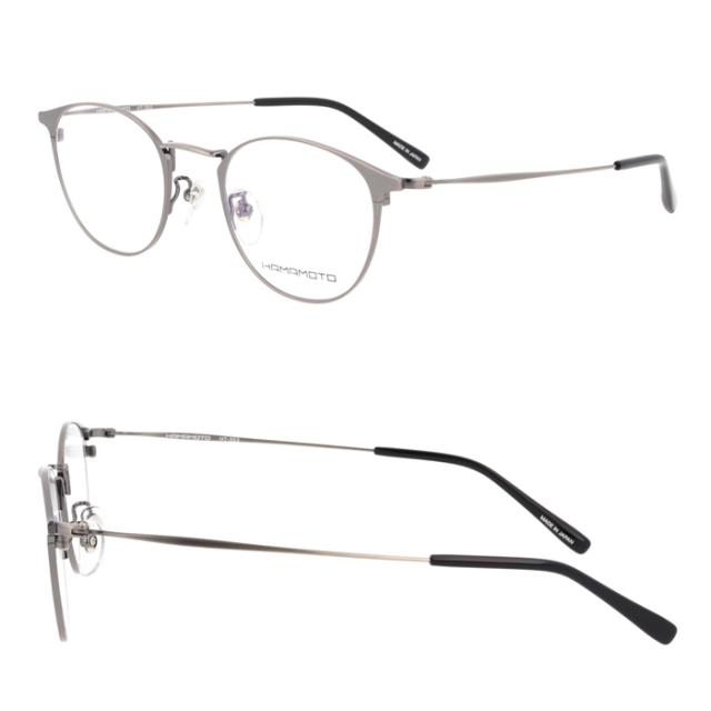 HAMAMOTO ハマモト メガネ HT-353 C-1/2/3/4 48mm 日本製 チタン 4color 鯖江