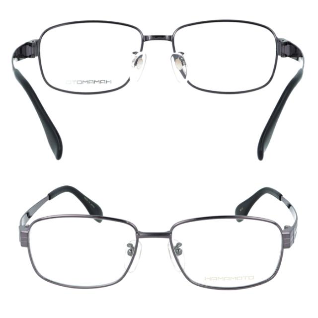 HAMAMOTO ハマモト メガネ HT-7008 C-1/2/3/4 53mm 55mm 日本製 4color/2size