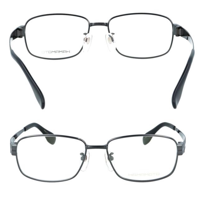 HAMAMOTO ハマモト メガネ HT-7008 C-1/2/3/4 53mm 55mm 日本製 4color/2size