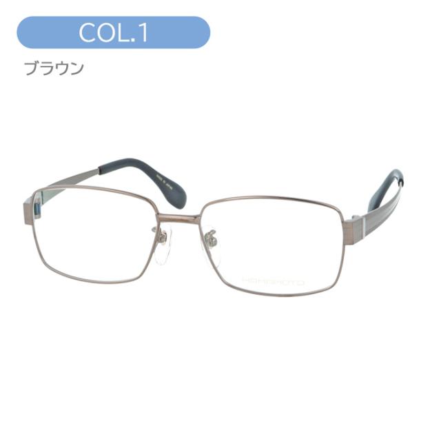 HAMAMOTO ハマモト メガネ HT-7009 C-1/2/4 54mm 56mm 日本製 チタン 3color