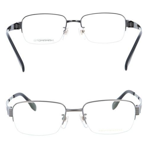 HAMAMOTO ハマモト メガネ HT-7010 C-1/2/3 53mm 55mm 日本製 3color/2size