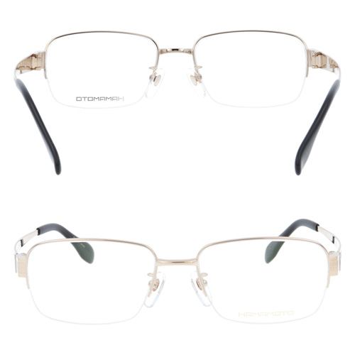 HAMAMOTO ハマモト メガネ HT-7010 C-1/2/3 53mm 55mm 日本製 3color/2size