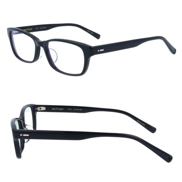 isoTope アイソトープ メガネ IS-515 C-1/2/5/7/8 54mm TITANIUM ACETATE silver925 日本製 MADE IN JAPAN 5color