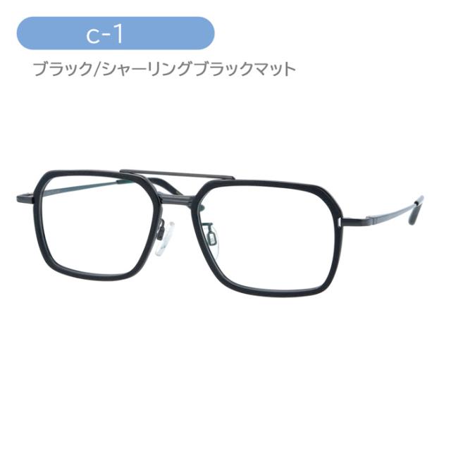 isoTope アイソトープ メガネ IS-528 C-1/2/3 53mm TITANIUM ACETATE 日本製 MADE IN JAPAN 3color