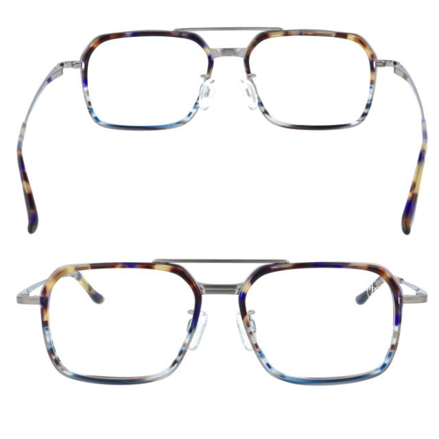 isoTope アイソトープ メガネ IS-528 C-1/2/3 53mm TITANIUM ACETATE 日本製 MADE IN JAPAN 3color
