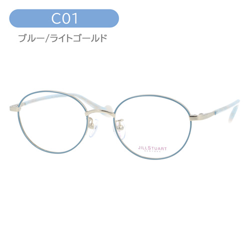 JILL STUART NEWYORK ジルスチュアートニューヨーク 子供用メガネ 04-0062 C01/C02/C03 46mm こども キッズ ジュニア 小顔 3color