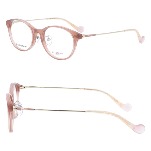JILL STUART NEWYORK ジルスチュアートニューヨーク 子供用メガネ 04-0065 C01/C02 47mm こども キッズ ジュニア 小顔 2color_2