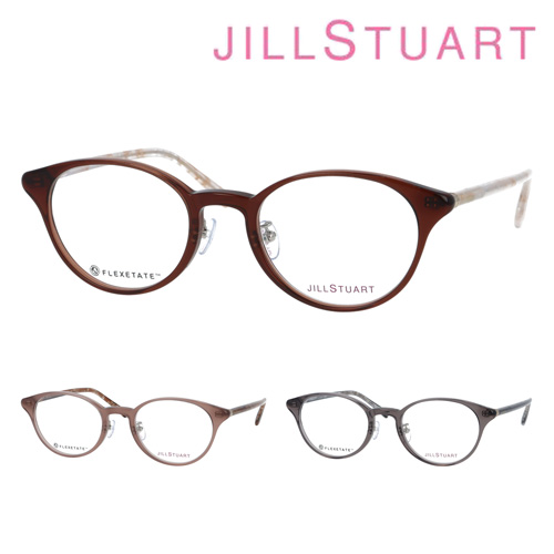 JILL STUART ジルスチュアート メガネ 05-0853 C01/C02/C03 48mm FLEXETATE 3color