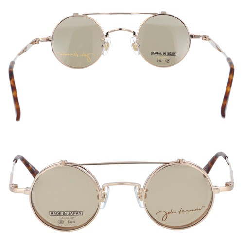 John Lennon ジョンレノン 跳ね上げサングラス メガネ JL-1114 col.1/2/3/4 40mm 日本製 複式 丸めがね 紫外線  UVカット 4colorの通販はau PAY マーケット - メガネのハヤミ | au PAY マーケット－通販サイト