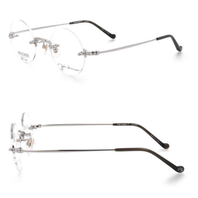 John Lennon ジョンレノン メガネ JL-1127 col.1/2/3/4 43mm 日本製 TITANIUM 丸メガネ 4color